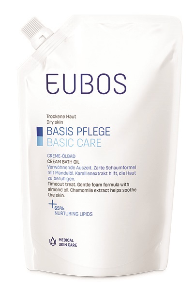 EUBOS OLIO BAGNO RICARICA 400 ML - Farmastop