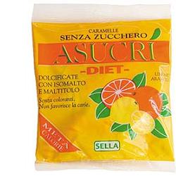 ASUCRI CARAMELLA ARANCIA LIMONE 40 G - Farmastop