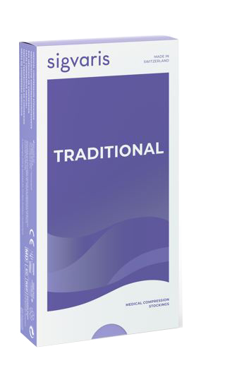 SIGVARIS 503 CCL2 COLLANT UOMO TRADITIONAL LUNGO PUNTA APERTA BEIGE S PLUS - Farmastop