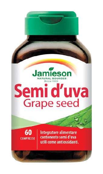 SEMI UVA GRAPE SEED JAMIESON 60 COMPRESSE - Farmastop