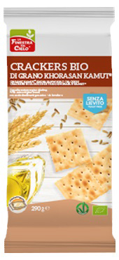 FSC CRACKERS DI KAMUT SENZA LIEVITO BIO VEGAN CON OLIO EXTRAVERGINE DI OLIVA 290 G - Farmastop
