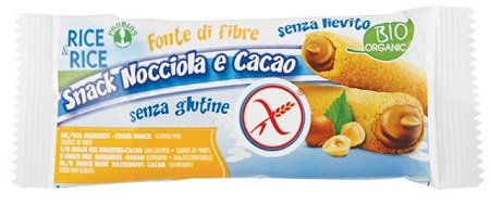 RICE&RICE SNACK DI RISO ALLA NOCCIOLA 25 G SENZA LIEVITO - Farmastop