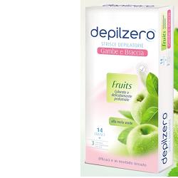 DEPILZERO FRUITS STRISCE CORPO 14 PEZZI - Farmastop