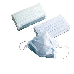 MASCHERINA CHIRURGICA COLORE AZZURRO CON ELASTICO - Farmastop
