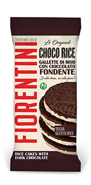 CHOCO RICE GALLETTE DI RISO CON CIOCCOLATO FONDENTE 100 G - Farmastop