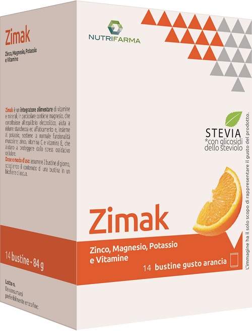 ZIMAK 14 BUSTINE 6 G ARANCIO - Farmastop