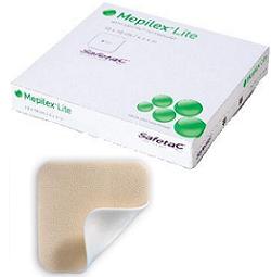 MEPILEX LITE MEDICAZIONE IN SCHIUMA DI POLIURETANO 10X10 CM 5 PEZZI - Farmastop