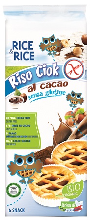 RICE&RICE RISO CIOK AL CACAO 6 X 33 G - Farmastop