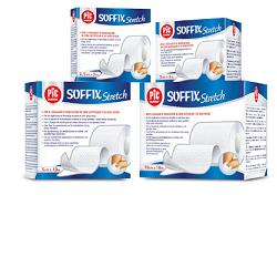 CEROTTO IN ROTOLO PIC SOFFIX STRETCH TESSUTO NON TESSUTO ESTENDIBILE 5X500 CM 1 PEZZO - Farmastop