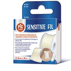 CEROTTO IN ROCCHETTO PIC SENSITIVE FIX TELA 2,5X500 CM CON FUSTELLA 1 PEZZO - Farmastop