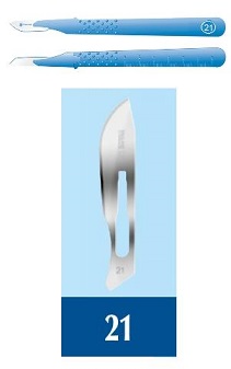 BISTURI PIC MONOUSO STERILE MISURA 21 1 PEZZO - Farmastop