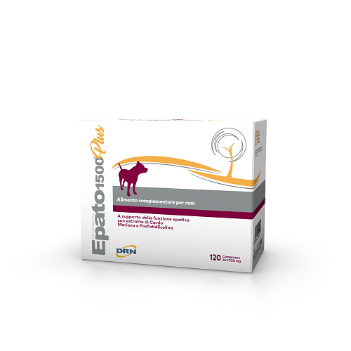 EPATO 1500 PLUS 120 COMPRESSE CANE - Farmastop