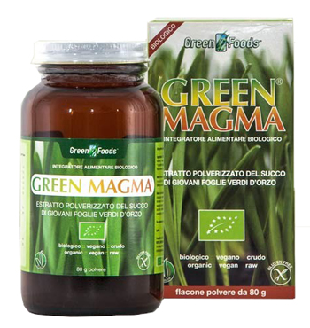 GREEN MAGMA POLVERE 80 G - Farmastop
