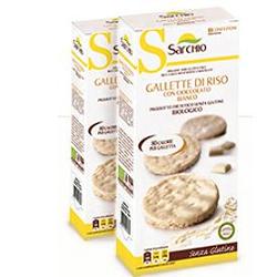 GALLETTE RISO CIOCCOLATO BIANCO 100 G - Farmastop
