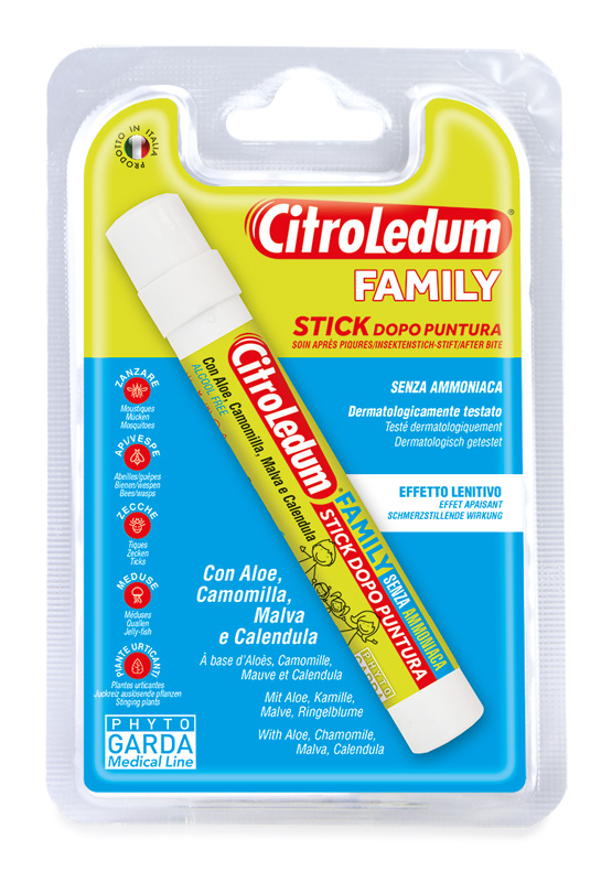 CITROLEDUM FAMILY STICK SENZA AMMONIACA 10 ML - Farmastop