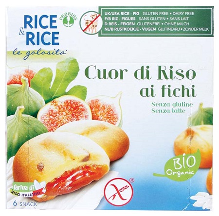 RICE&RICE CUOR DI RISO AI FICHI SENZA LATTE 6 X 33 G - Farmastop