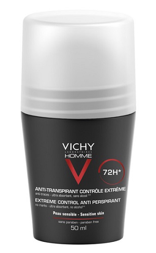VICHY HOMME DEO ROLL-ON ANTI-TRASPIRANTE 50 ML - Farmastop