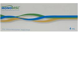 SIRINGA INTRA-ARTICOLARE MONOVISC ACIDO IALURONICO 20MG/ML 4 ML - Farmastop