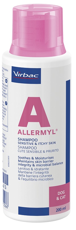 ALLERMYL SHAMPOO DERMATOLOGICO FLACONE 200 ML - Farmastop