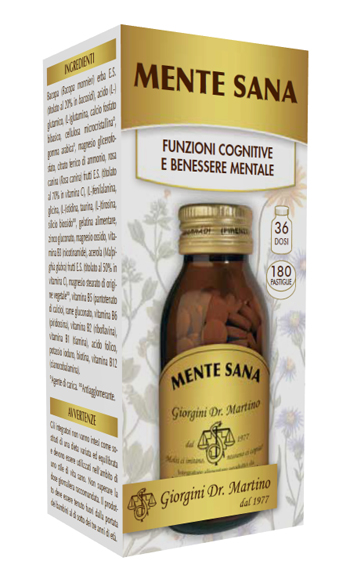 MENTE SANA 180 PASTIGLIE - Farmastop