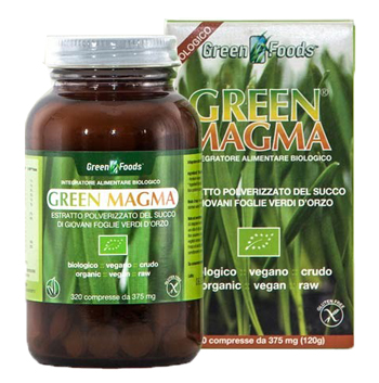 GREEN MAGMA 320 TAVOLETTE 120 G - Farmastop