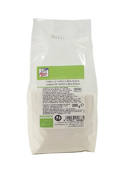 FARINA DI TAPIOCA BIO 250 G - Farmastop