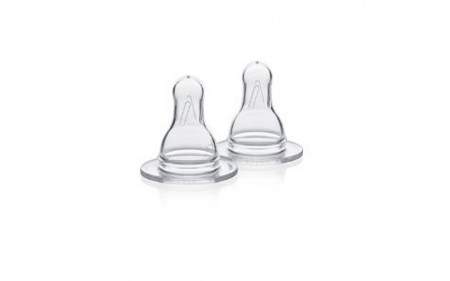 TETTARELLA MEDIUM FLUSSO MEDIO IN SILICONE 2 PEZZI - Farmastop