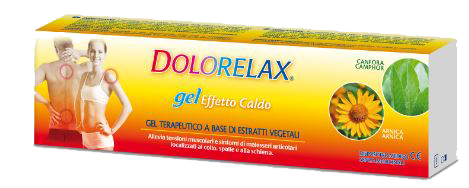 DOLORELAX GEL EFFETTO CALDO 75 ML - Farmastop