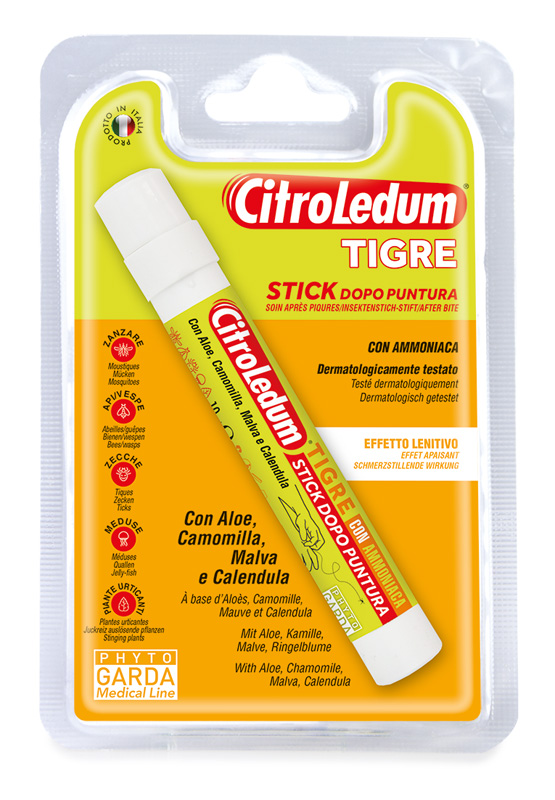 CITROLEDUM TIGRE STICK CON AMMONIACA 10 ML - Farmastop
