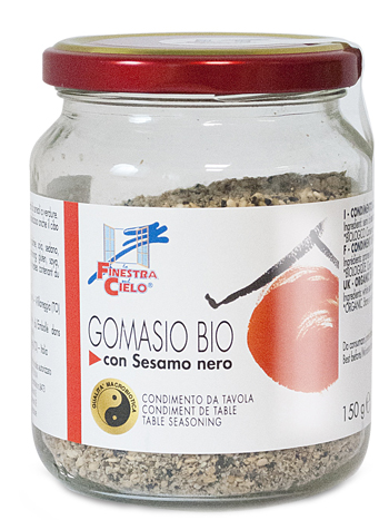 GOMASIO CON SESAMO NERO BIO 150 G - Farmastop