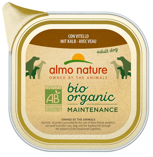 DAILY MENU BIO DOG VITELLO 100 G - Farmastop