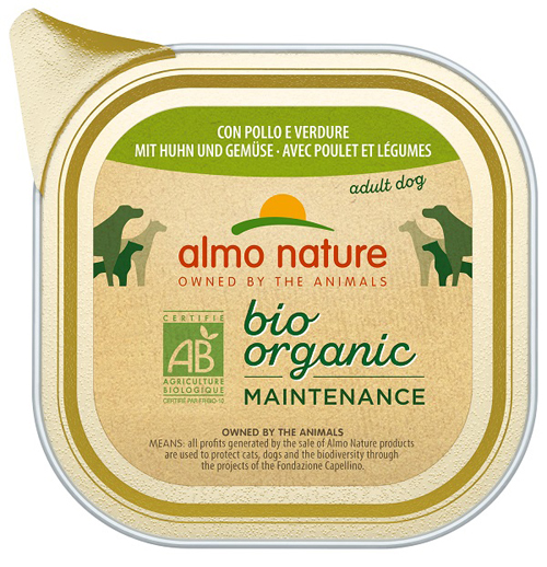 DAILY MENU BIO DOG POLLO/VERDURE 100 G - Farmastop