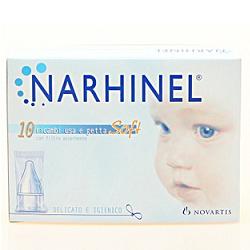 RICARICA USA E GETTA PER ASPIRATORE NASALE NARHINEL 10 PEZZI SOFT ARTICOLO 526405 - Farmastop