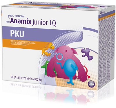 PKU ANAMIX JUNIOR LIQUID ARANCIA 36 PEZZI - Farmastop