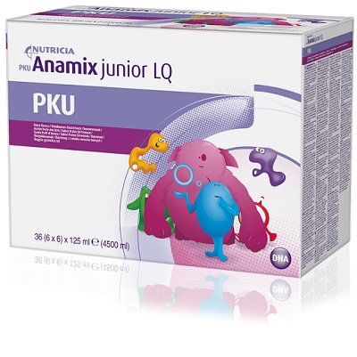 PKU ANAMIX JUNIOR LIQUID FRUTTI BOSCO 36 PEZZI - Farmastop