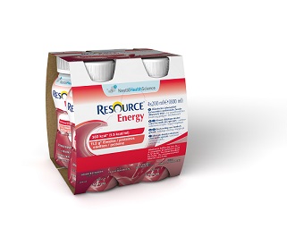 RESOURCE ENERGY FRAGOLA/LAMPONE 4 BOTTIGLIE 200 ML - Farmastop