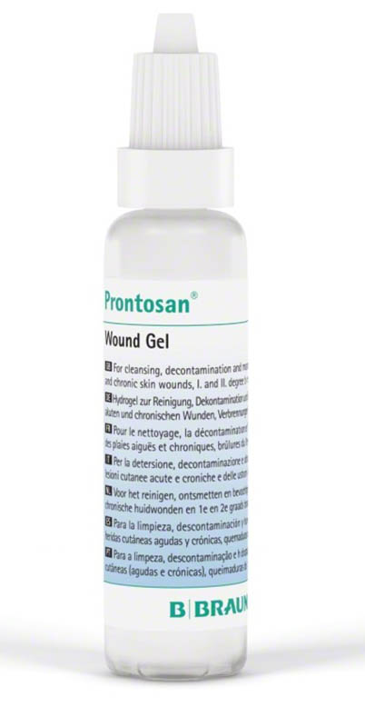 SOLUZIONE DETERGENTE IDRATANTE IN GEL PER LESIONI PRONTOSAN MINIMO ORDINABILE 20 PEZZI - Farmastop