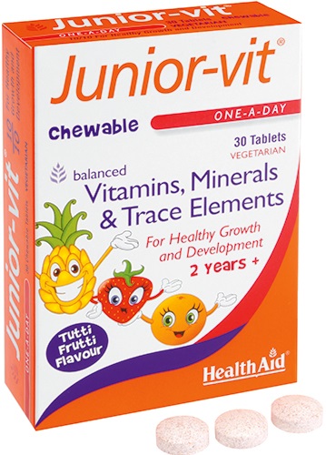 JUNIORVIT BLISTER 30 TAVOLETTE MASTICABILI - Farmastop