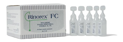 RINOREX FC SOLUZIONE SALINA IPERTONICA 7% 30 FIAL DA 5 ML - Farmastop