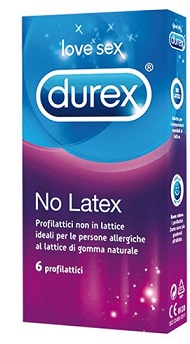 PROFILATTICO DUREX NO LATEX 6 PEZZI - Farmastop