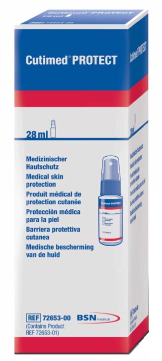 BARRIERA PROTETTIVA CUTANEA CUTIMED PROTECT FILM SPRAY 28 ML PER CUTE INTEGRA - Farmastop