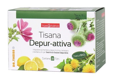 NATURPLUS TISANA DEPUR-ATTIVA 20 FILTRI - Farmastop