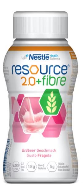 RESOURCE 2,0 + FIBRE FRAGOLA 200 ML - Farmastop