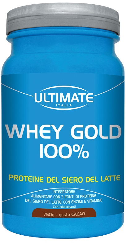 WHEY GOLD 100 % CACAO 750 G 1 PEZZO - Farmastop
