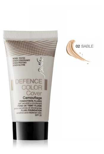 DEFENCE COLOR COVER FONDOTINTA FLUIDO 02 SABLE 30 ML - Farmastop