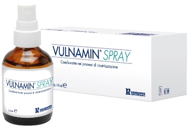 VULNAMIN SPRAY 30ML FLACONE IN VETRO CON EROGATORE A TASTO - Farmastop
