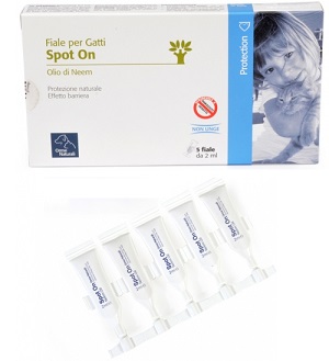PROTECTION SPOTON GATTO 5 X 2 ML - Farmastop