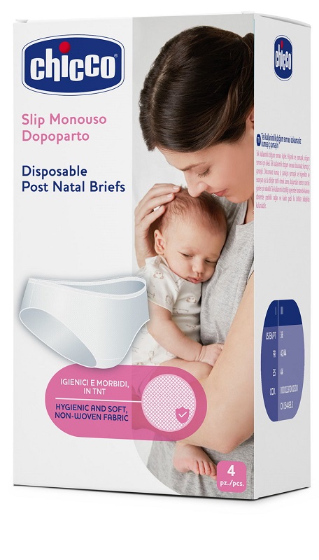 CHICCO MAMMA DONNA SLIP TESSUTO NON TESSUTO MISURA 4 4 PEZZI - Farmastop