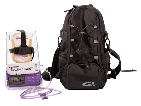 ZAINO PER ADULTI PER NUTRIPOMPA INFINITY CON STRUTTURA RIGIDA INTERNA - Farmastop