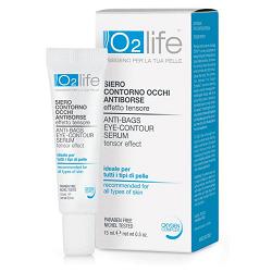 O2LIFE SIERO CONTORNO OCCHI ANTIBORSE 15 ML - Farmastop